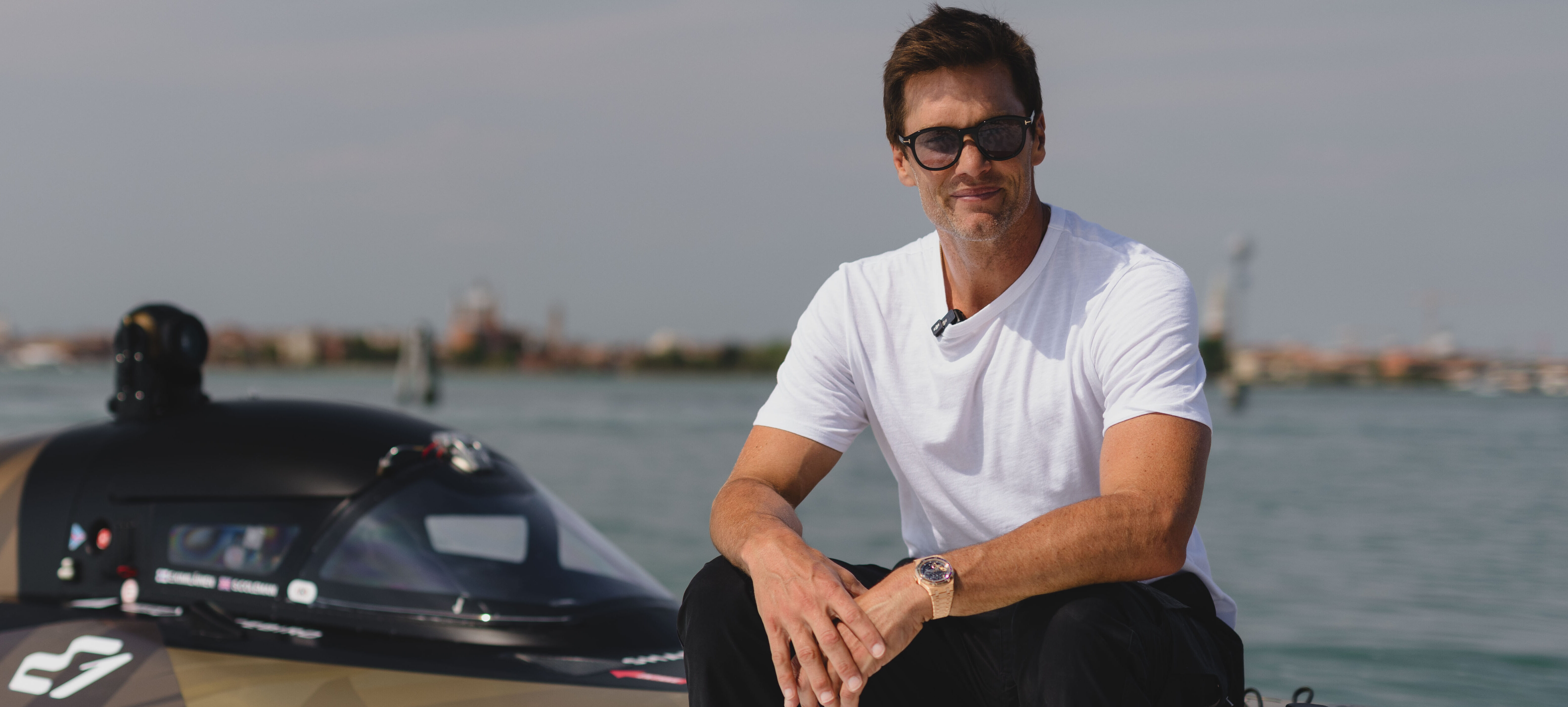 |Driver: Tom Brady|Team: Team Brady|Number: 12||Photographer: Shiv Gohil|Event: Venice GP|Circuit: Venice|Location: Venice|Series: E1 Series|Season: 2024|Country: Italy|Keyword: season 1|Keyword: season one|Keyword: S1|Keyword: photography|Keyword: photos|Keyword: images|Keyword: motorsport|Keyword: powerboat racing|Keyword: boat|Keyword: 2024|Keyword: Venetia|Keyword: May|Keyword: E1 Series Photography|Keyword: marine|Keyword: boat racing|Keyword: city of canals|